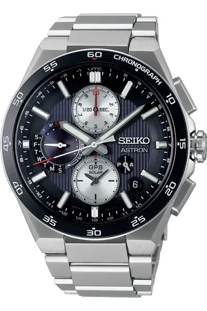 Brandfield Seiko - heren horloge - zilverkleurig met band
