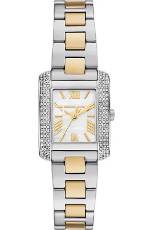 Brandfield Michael Kors - dames horloge - zilverkleurig met band