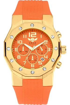 Brandfield VNDX Ibiza Rebel - Unisex horloge - goudkleurig met band