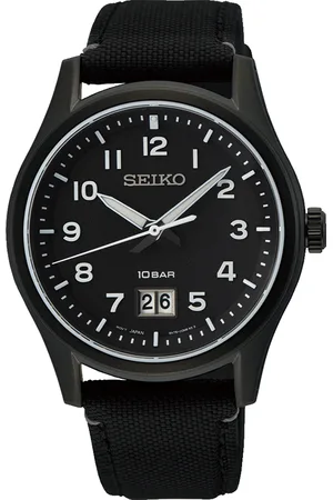 Brandfield Seiko Quartz - heren horloge - met band