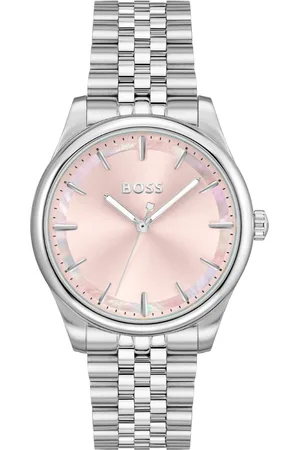 Brandfield Hugo Boss - dames horloge - zilverkleurig met band