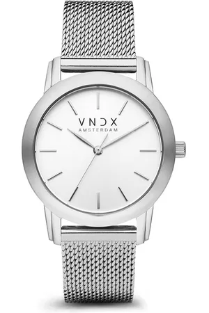 Brandfield VNDX - dames horloge - zilverkleurig met band