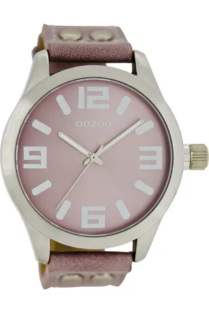 Brandfield OOZOO Timepieces - dames horloge - zilverkleurig met band