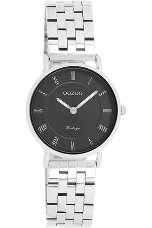 Brandfield OOZOO - Unisex horloge - zilverkleurig met band