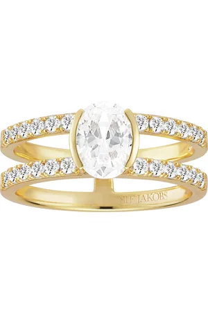 Brandfield Sif Jakobs Ellisse - Dames Ring - goudkleurig