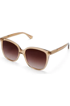 Brandfield Isabel Bernard La Villette Raison Transparant Beige Vierkante Zonnebril IB400007-02-14