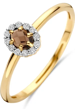 Brandfield Blush - Dames Ring - 14 karaat goud