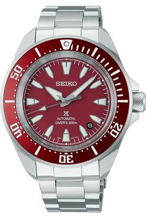 Brandfield Seiko Prospex - heren horloge - zilverkleurig met band