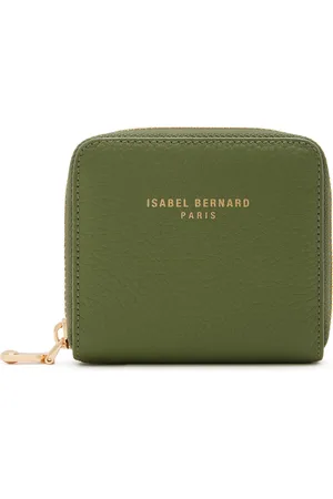 Brandfield Isabel Bernard Honoré Jules Groene Kalfsleren Ritsportemonnee IB23046