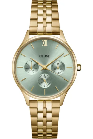 Brandfield Cluse - dames horloge - goudkleurig met band