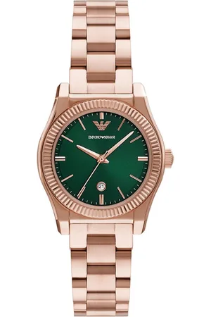 Brandfield Emporio Armani - dames horloge - Roségoudkleurig met band