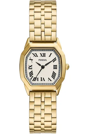 Brandfield Fossil Harlow - dames horloge - goudkleurig met band