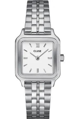Brandfield Cluse - dames horloge - zilverkleurig met band