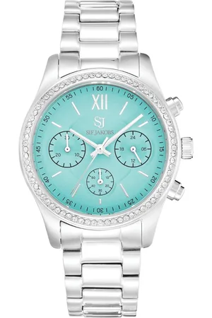 Brandfield Sif Jakobs - dames horloge - zilverkleurig met band