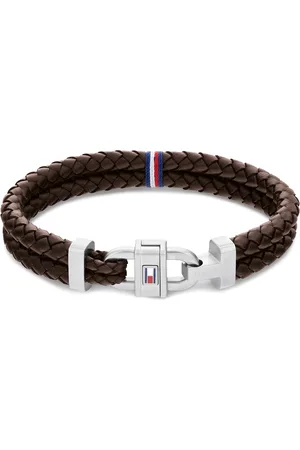 Brandfield Tommy Hilfiger - heren Armband - Bruin & Zilver