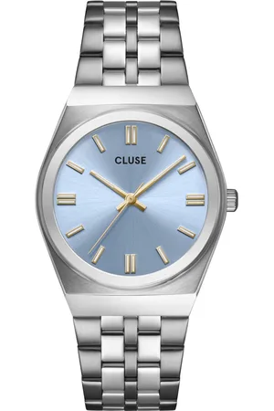 Brandfield Cluse - dames horloge - zilverkleurig met band