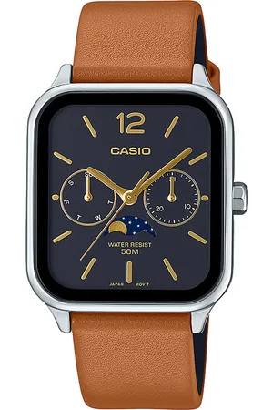 Brandfield Casio - Unisex horloge - zilverkleurig met band