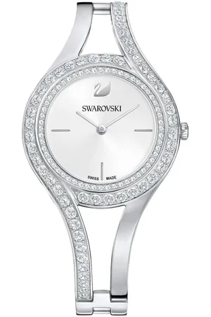 Brandfield Swarovski Eternal - dames horloge - zilverkleurig met band