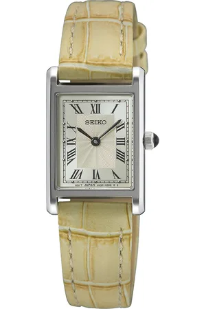 Brandfield Seiko Quartz - dames horloge - zilverkleurig met band
