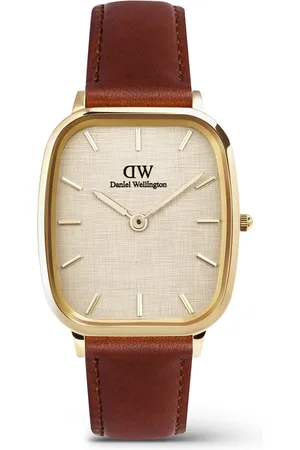 Brandfield Daniel Wellington - Unisex horloge - goudkleurig met band