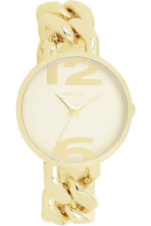 Brandfield OOZOO - dames horloge - goudkleurig met band