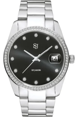 Brandfield Sif Jakobs Aurora - dames horloge - zilverkleurig met band