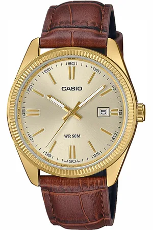 Brandfield Casio - Unisex horloge - goudkleurig met band