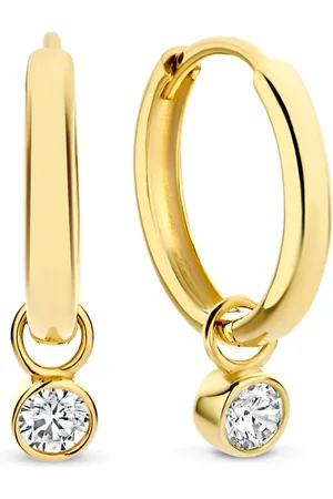 Brandfield Isabel Bernard Rivoli Aélys 14 karaat gouden oorringen IB360156