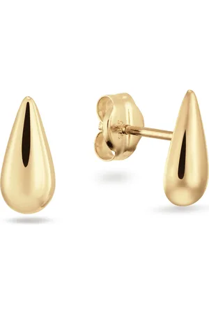 Brandfield Jackie Gold San Polo 14 Karaats Gouden Oorknoppen 585 JKE25.306