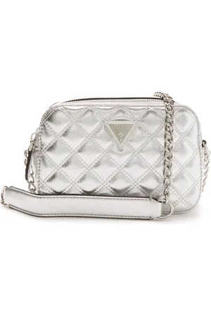 Brandfield Guess - dames Crossbody Tas van polyester - Zilverkleurig