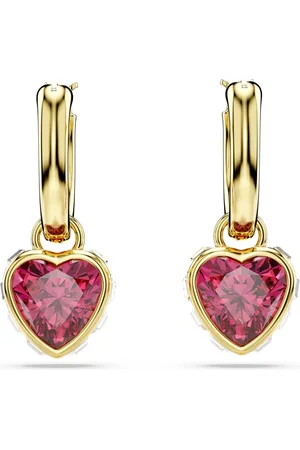 Brandfield Swarovski Chroma - Dames Oorhangers - goudkleurig
