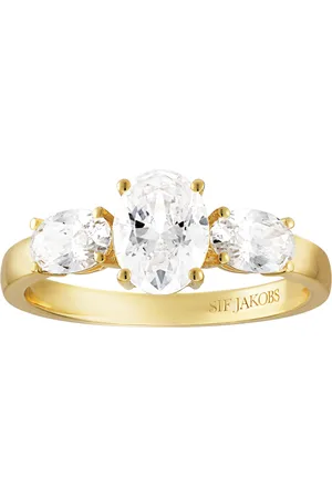 Brandfield Sif Jakobs Ellisse - Dames Ring - goudkleurig