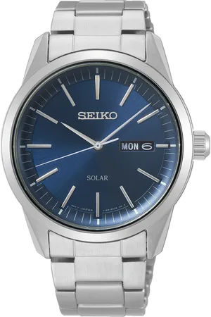 Brandfield Seiko - heren horloge - zilverkleurig met band