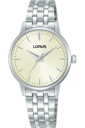 Brandfield Lorus - dames horloge - zilverkleurig met band
