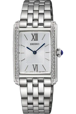 Brandfield Seiko Quartz - dames horloge - zilverkleurig met band