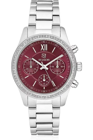 Brandfield Sif Jakobs - dames horloge - zilverkleurig met band