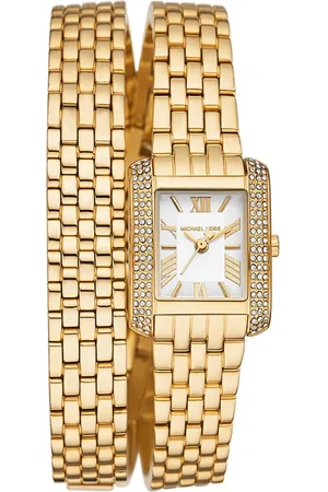 Brandfield Michael Kors Emery - dames horloge - goudkleurig met band