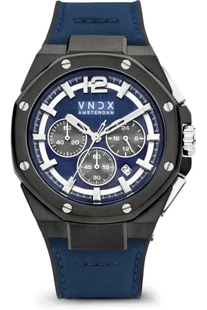 Brandfield VNDX - heren horloge - Zwart met band