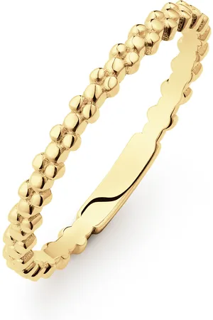 Brandfield Jackie Gold Caviar 14 Karaats Gouden Ring 585 JKR25.526-56