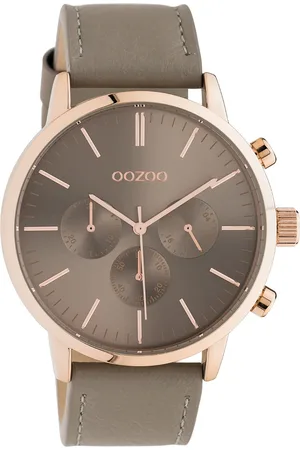 Brandfield OOZOO Timepieces - Unisex horloge - Roségoudkleurig met band
