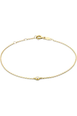 Brandfield Isabel Bernard De la Paix Alfie 14 karaat gouden armband | diamant 0.05 ct | IBD320002