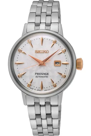Brandfield Seiko - dames horloge - zilverkleurig met band