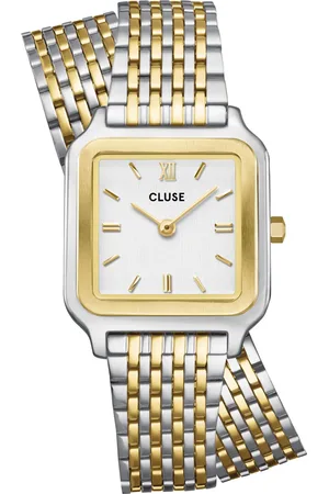 Brandfield Cluse - dames horloge - zilverkleurig met band