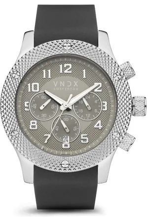 Brandfield VNDX - dames horloge - zilverkleurig met band