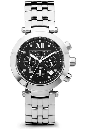 Brandfield VNDX - dames horloge - zilverkleurig met band