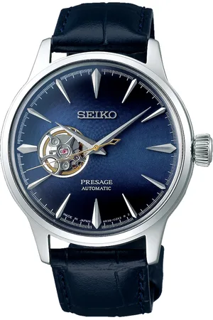 Brandfield Seiko - heren horloge - zilverkleurig met band