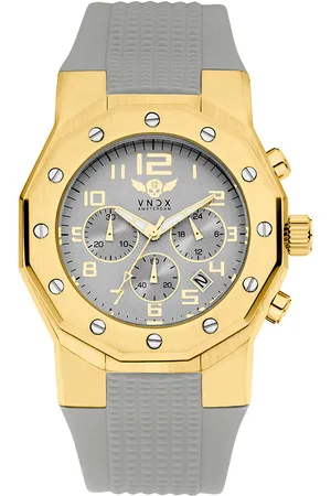 Brandfield VNDX - Unisex horloge - goudkleurig met band