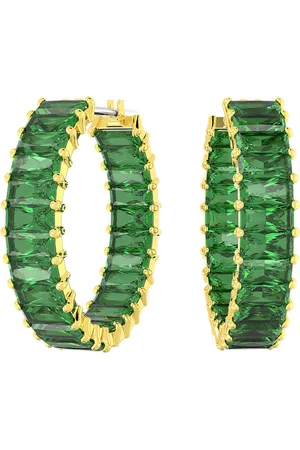 Brandfield Swarovski Matrix - Dames Oorbellen - goudkleurig