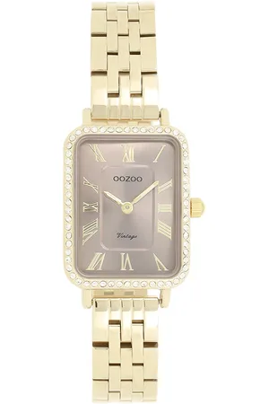 Brandfield OOZOO - dames horloge - goudkleurig met band