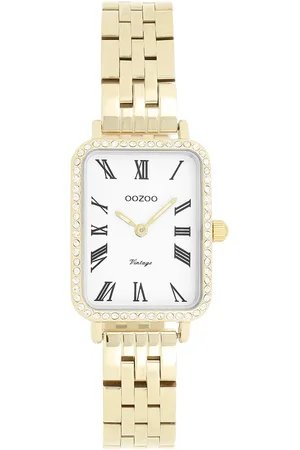 Brandfield OOZOO - dames horloge - goudkleurig met band